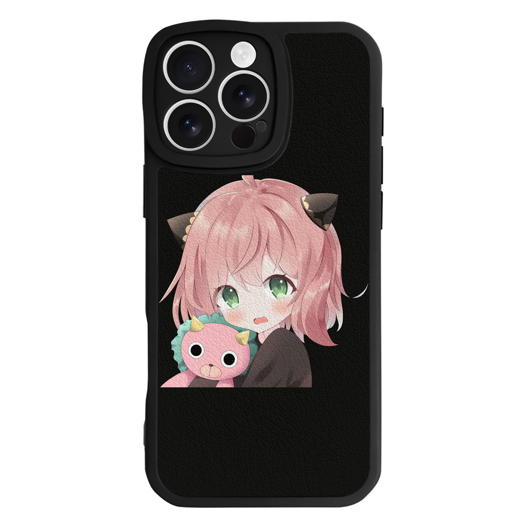 （画像用） SPY×FAMILY间谍家家酒 【iPhone 16シリーズ対応】シリコンスマホケース（レザー調） 材質：シリコン